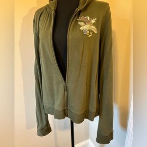 Harley Davidson Zip Down Hoodie